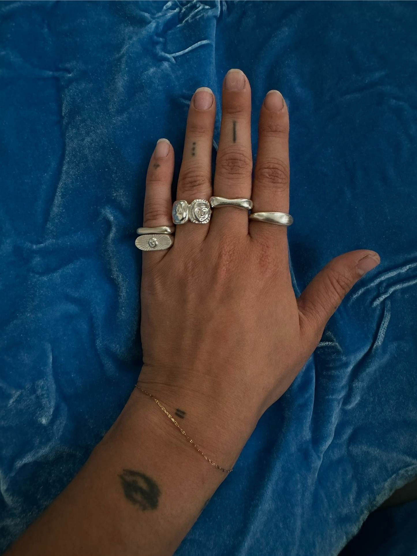 double blob ring