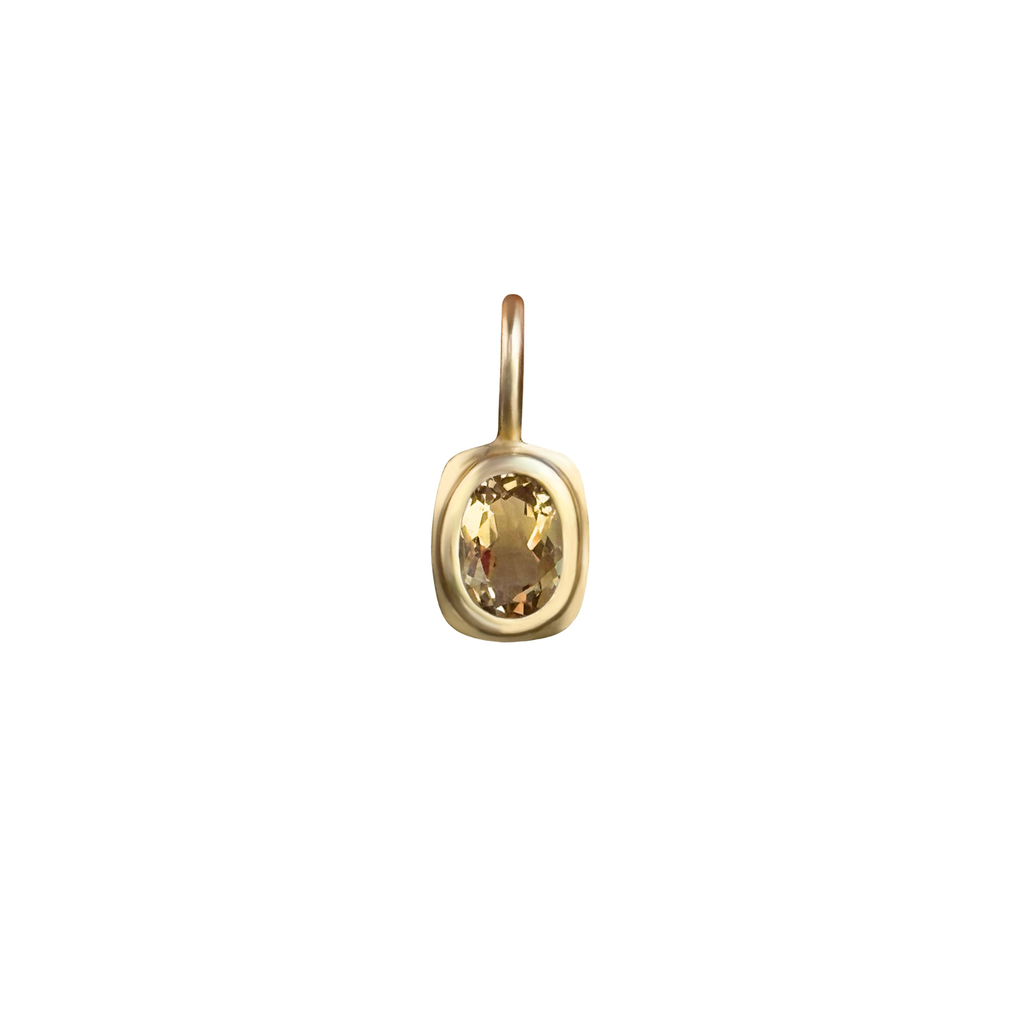 rhys charm | vertical | gold