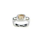 sq citrine ring