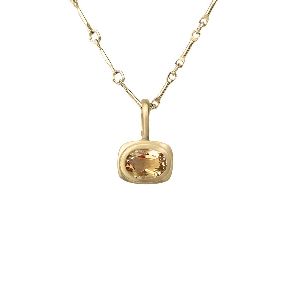 rhys charm | horizontal | gold
