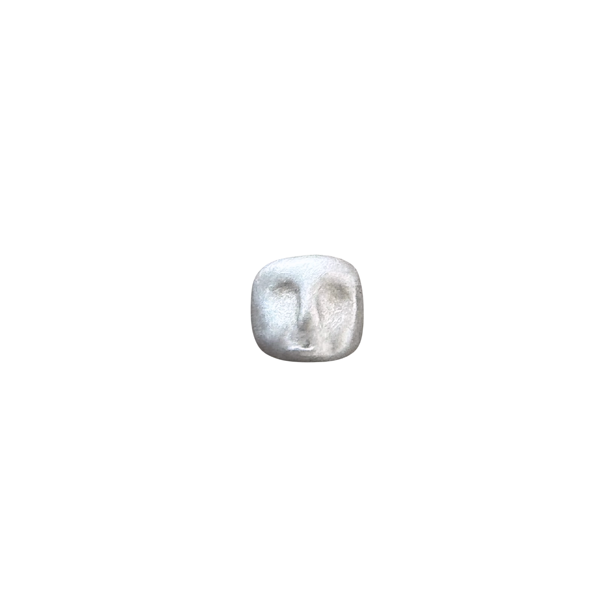 small face stud earring by em jono