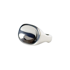Handmade sterling silver worry stone ring by em jono